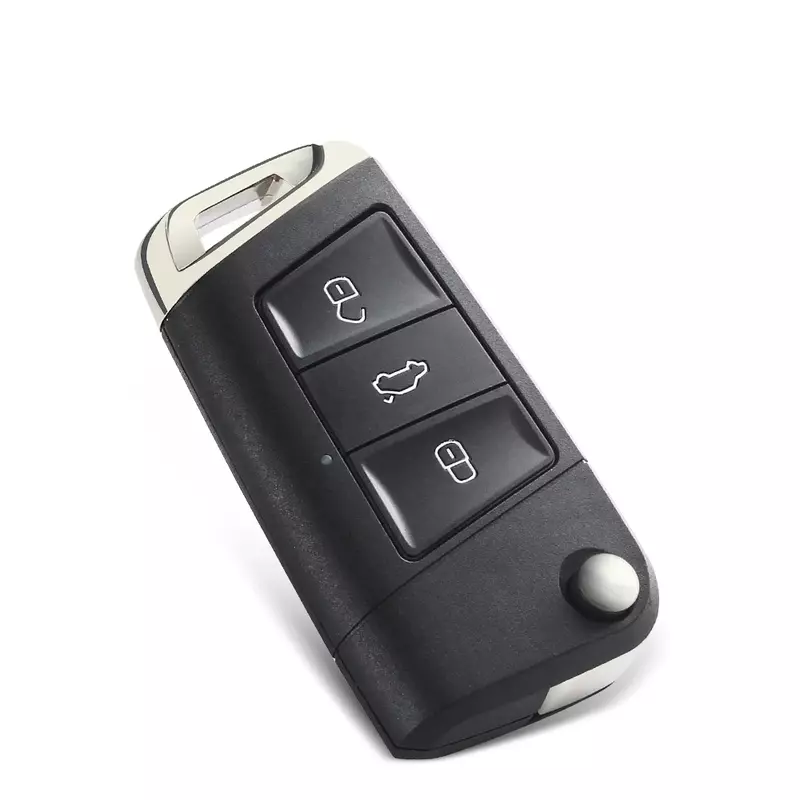 KEYYOU Новинка для VW Golf 4 5 Passat b5 b6 polo Touran для Seat Skoda модифицированный 3 кнопочный модифицированный складной Автомобильный ключ