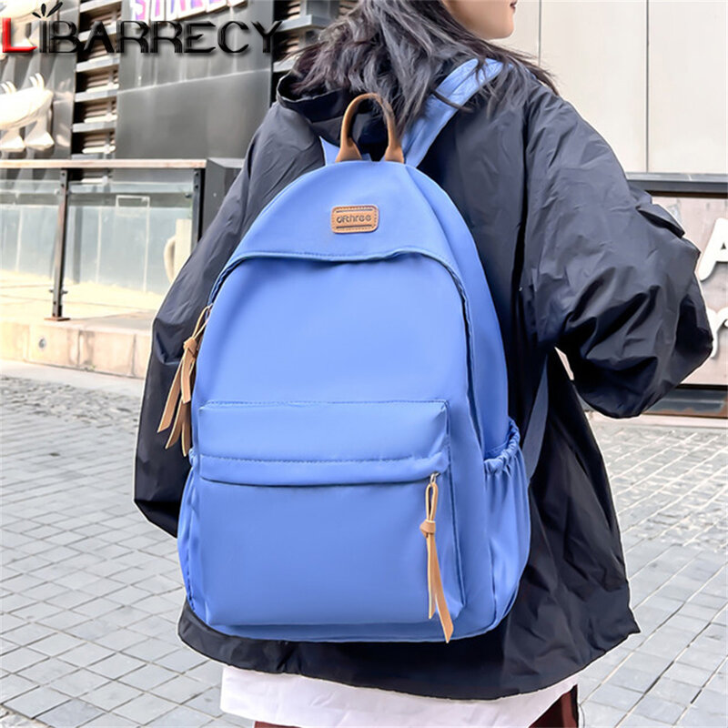 Fashion Female Kawaii School Bags Waterproof Girl Travel Nylon Laptop Cute Book Bag Women College Backpack Student Women Bag Sac