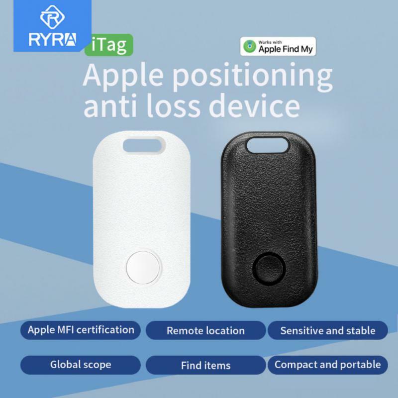 RYRA pelacak GPS Bluetooth untuk Apple Find My Mini Smart Tracker pelacak mundur ponsel hilang hewan peliharaan sistem IOS anak Tag pintar