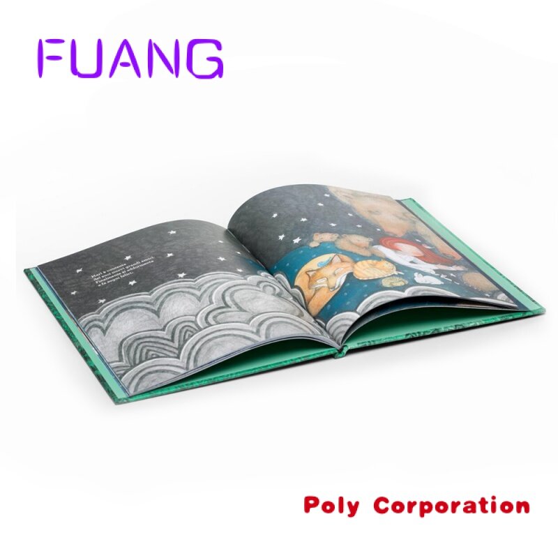 Buku gambar ilustrasi anak-anak sampul keras cetakan kualitas tinggi kustom pabrikan terbaik Tiongkok