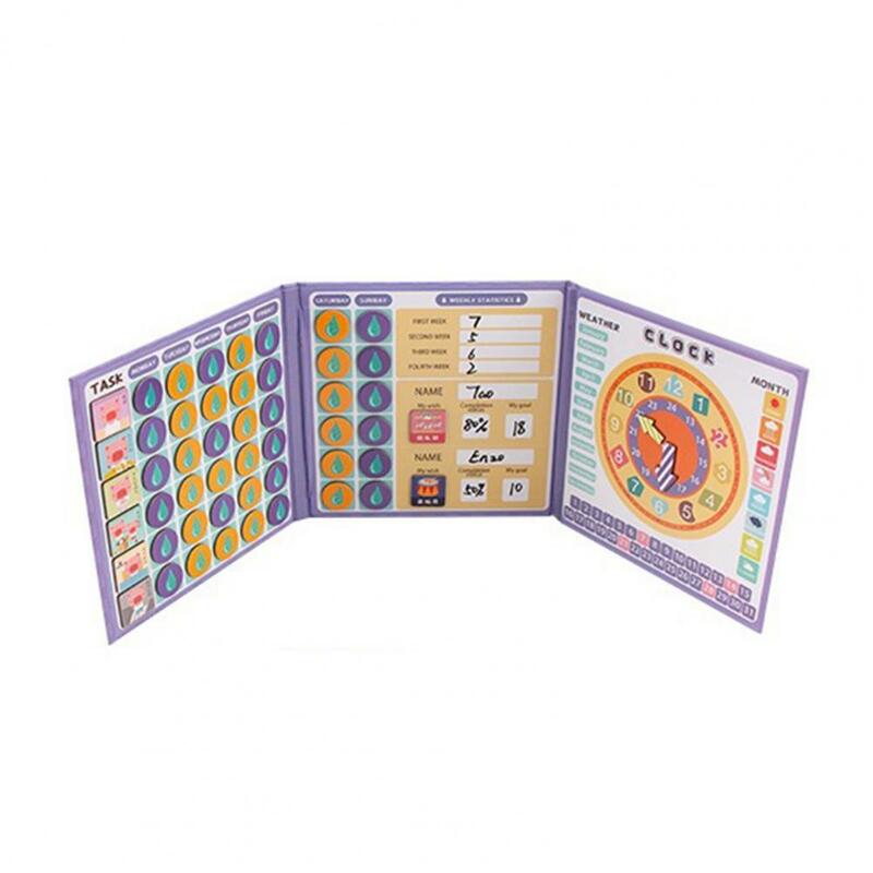 Baby Magnet buch Meer Lernen Bildung dreifach gefaltete Reise Puzzle Board 1-3 Jahre alte Kleinkinder Jungen Mädchen Weihnachts geschenk