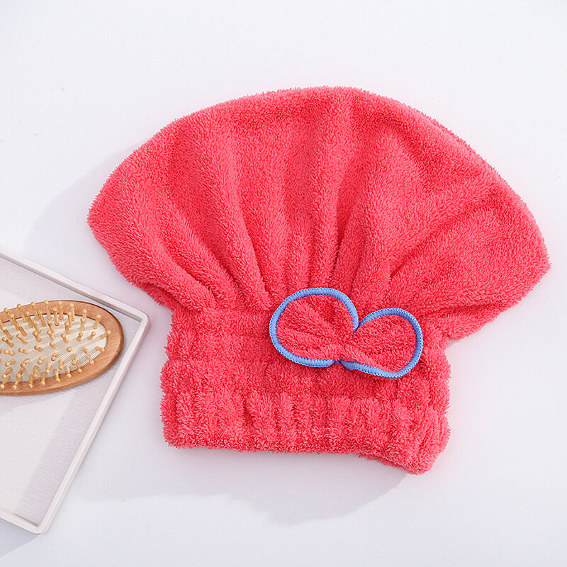 Microfibre Quick Hair Drying Bath Towel, Spa Bowknot Wrap, Acessórios de banheiro, Designer Shower Cap, Bonnets for Women