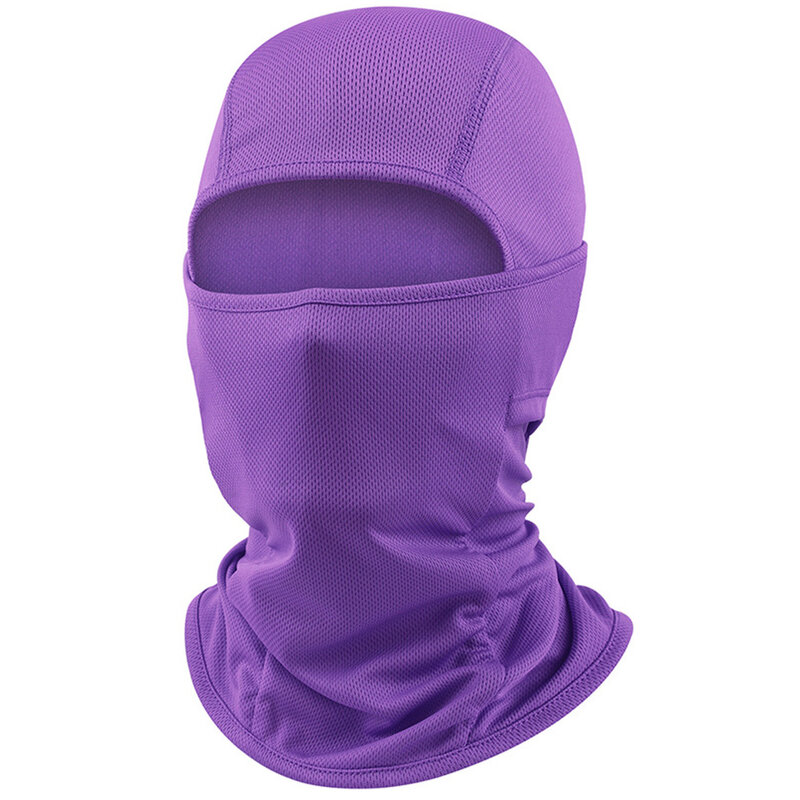 New Practical Durable Balaclava Unisex Comfortable Daily Protective Multi Applications Polyester Simple Design