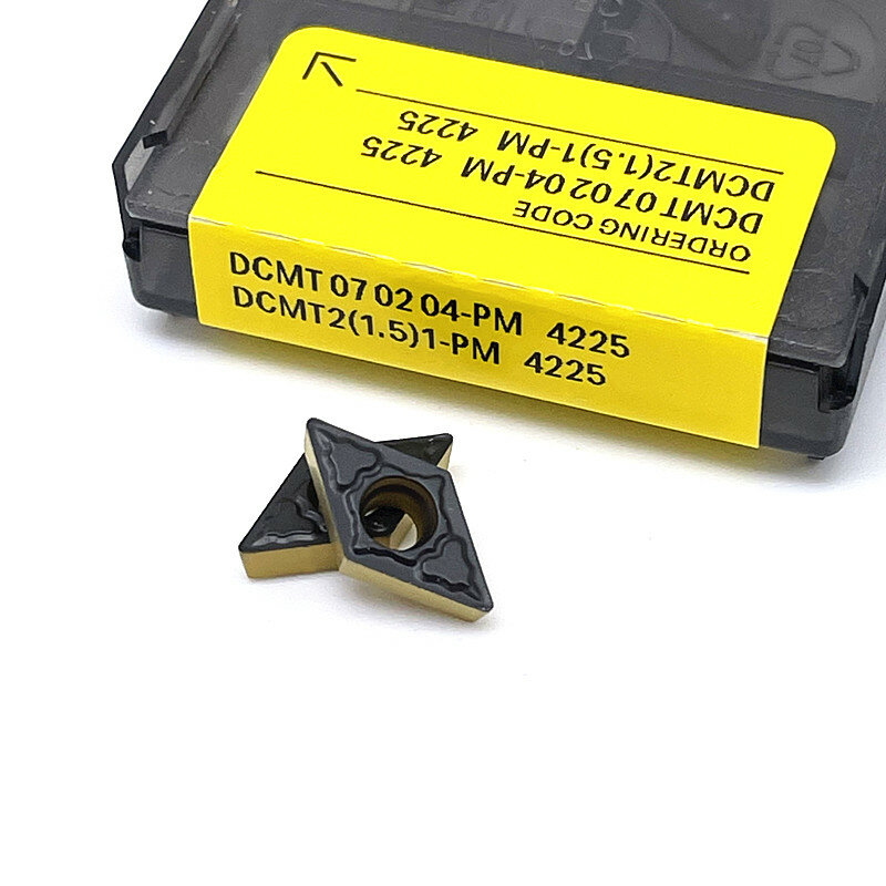 Carbide insert  DCMT070204  PM4225 Hard Alloy Blade Tool DCMT 070204 CNC Original External Turning