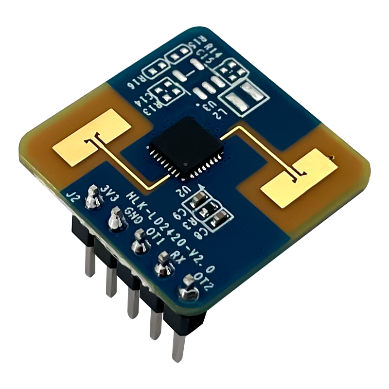 Hi-Link 24G milimeter radar gelombang LD2420 modul sensor gerak mikro sensor cerdas gerak manusia