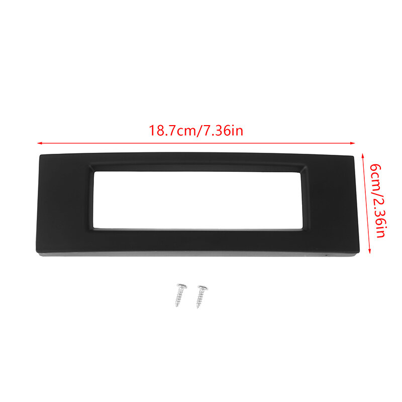1PCS Black For Car Radio RD4 CD Player Multi-function Type C Screen Shell Case Frame Enclosure Replacement