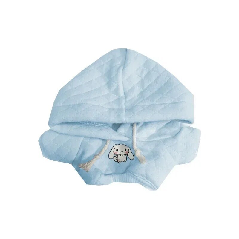 Roupa bonito da boneca do algodão para bebês, aparência alta, hoodies e chapéus, 20cm
