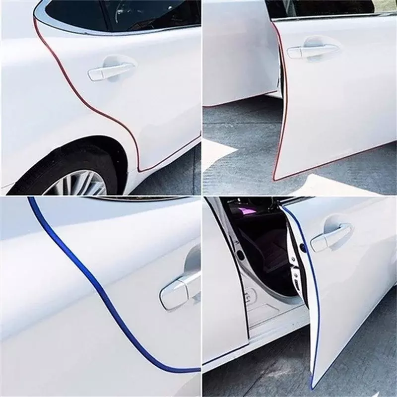 2/5M U Type Universal Car Door Protection Edge Guards Trim Trip Styling Moulding Strip Rubber Scratch Protector For Car-styling
