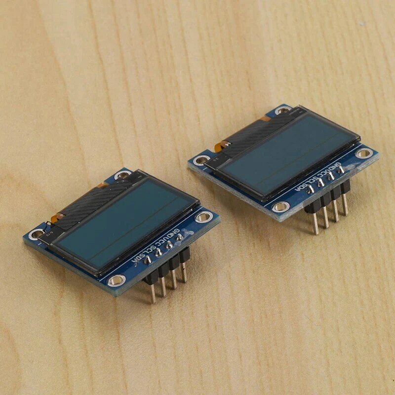 Arduino zuno r3 stm用のoledディスプレイモジュール、ピン付き、i2c、iic、128x64、0.96インチ、ssd1315、8個