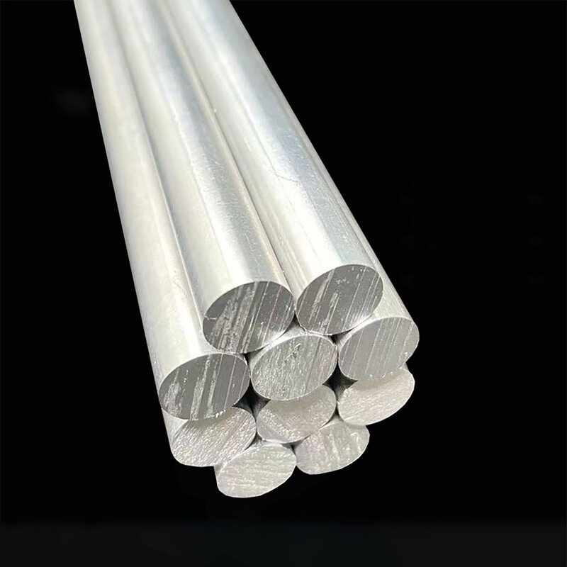 Diámetro sólido de la varilla de aluminio: 2,5mm, 3mm, 4mm, 5mm, 6mm, 7mm, 8mm, 9mm, 10mm a 35mm, personalizado para procesamiento