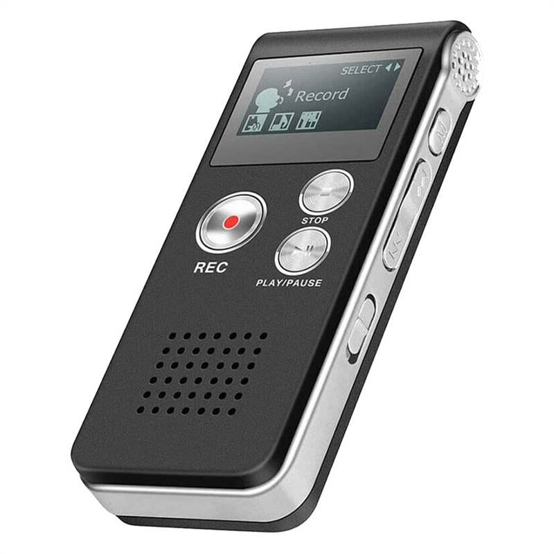Grabadora Digital activada por voz, equipo Paranormal, EVP, USB, EE. UU., 8GB, negro