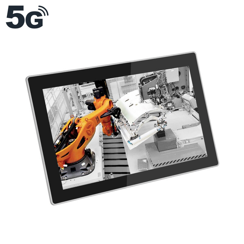Tela táctil do monitor portátil da rede 5G 11th Gen Core i7 1165G7 Windows11 4G Slot para cartão SIM HDMI 1080P Painel Pc para a indústria