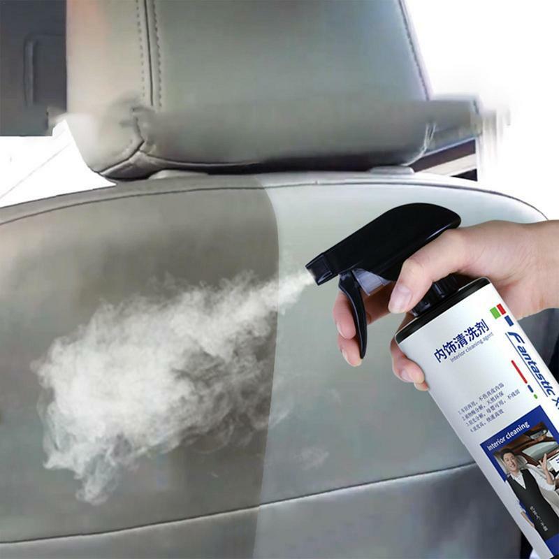 Leather Cleaner For Car 500ml Effective Car Interior Cleaner Leather Seat Cleaner Stain Remover For Carpet Upholstery Fabric
