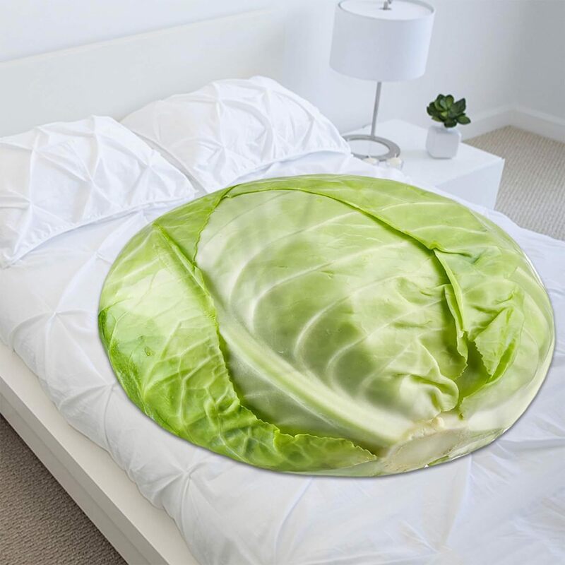 DIY custom flannel blanket vegetable photo bedding soft and durable sofa bed design bed sheet gif
