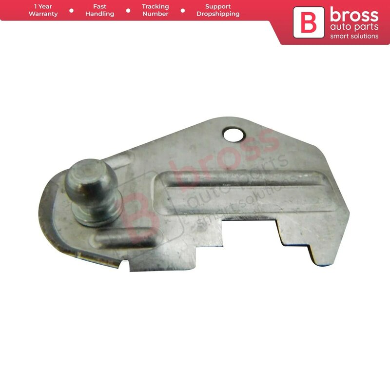 Bross Auto Parts BWR5008 Window Regulator Clips and Metal Connection Sheet Left Doors for Vauxhall Opel Vectra Saab 9-3