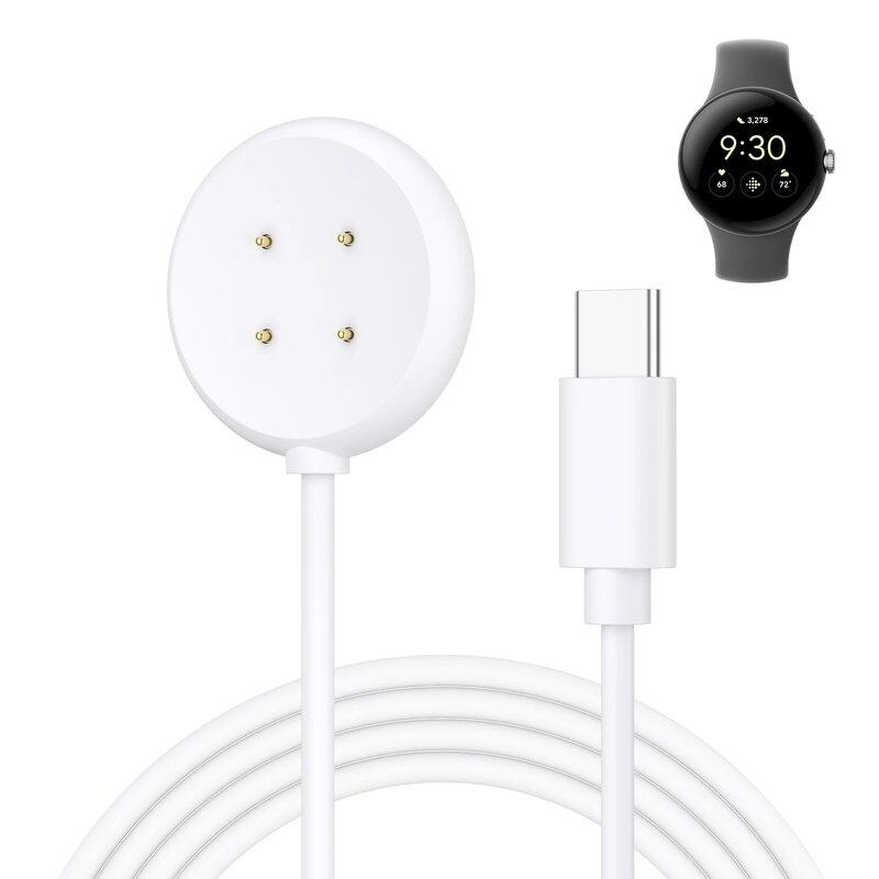Google Watch 2,USB Type C,電源ケーブル,ワイヤー,アクセサリー用の急速充電ケーブル