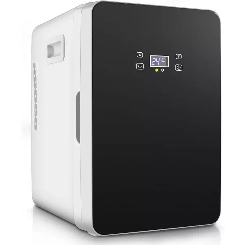 Zones Dox-Mini réfrigérateur compact pour soins de la peau, réfrigérateur portable, refroidissement et chauffage, soins de la peau, aliments, médicaments, 20L, 60W