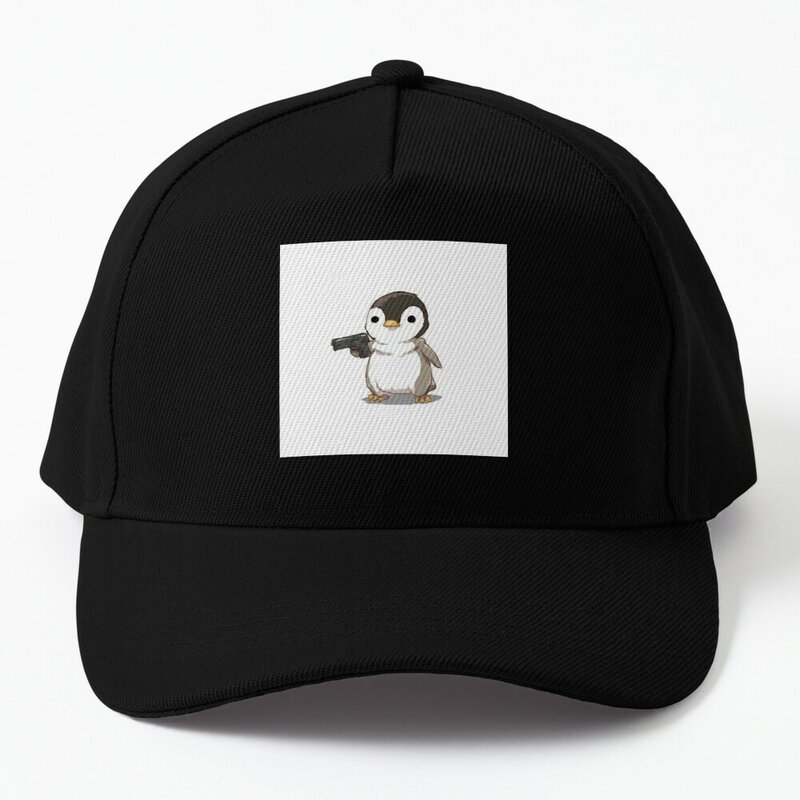 Бейсболка с пингвином и глоком, спортивные кепки для косплея, мужская Кепка, женская кепка