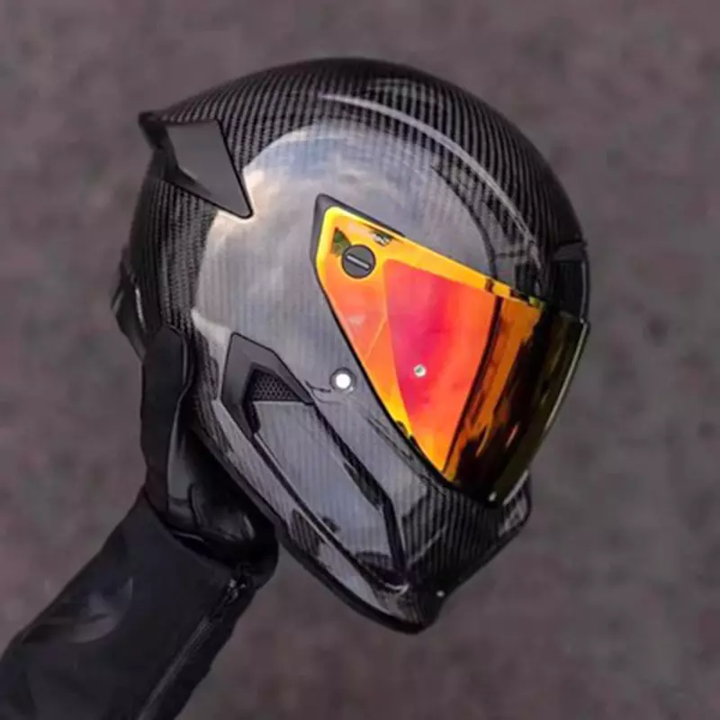 Visera Anti-UV para casco de motocicleta, lente de repuesto para PC, modelo ATLAS, transparente, humo oscuro, para RUROC ATLAS 3,0 4,0