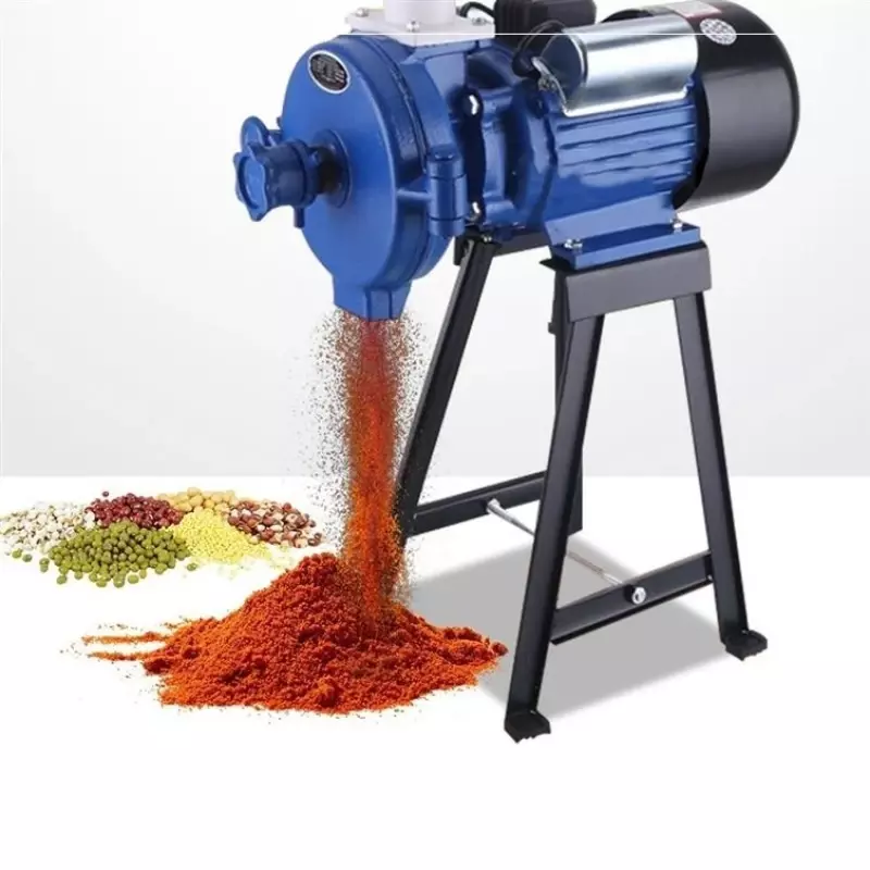 3000W Wet and Dry Grinding Mill Machine Multi-functional Corn Mill Commercial Grinder Chinese Herbal Powder Miller Dry Food 220V