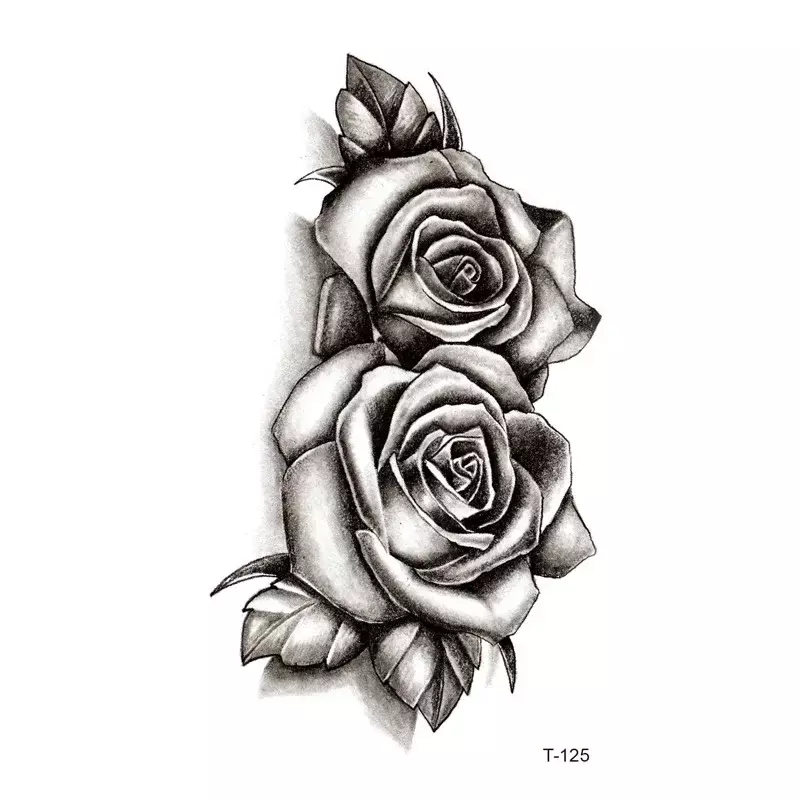 Rose mini disposable Spot Tattoo Sticker