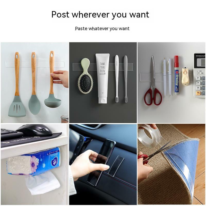 Nano Double-sided Adhesive Tape Waterproof Silicone Tape eavy Duty Mounting Adhesive Tape For Poster Bathroom kitchen Accessorie