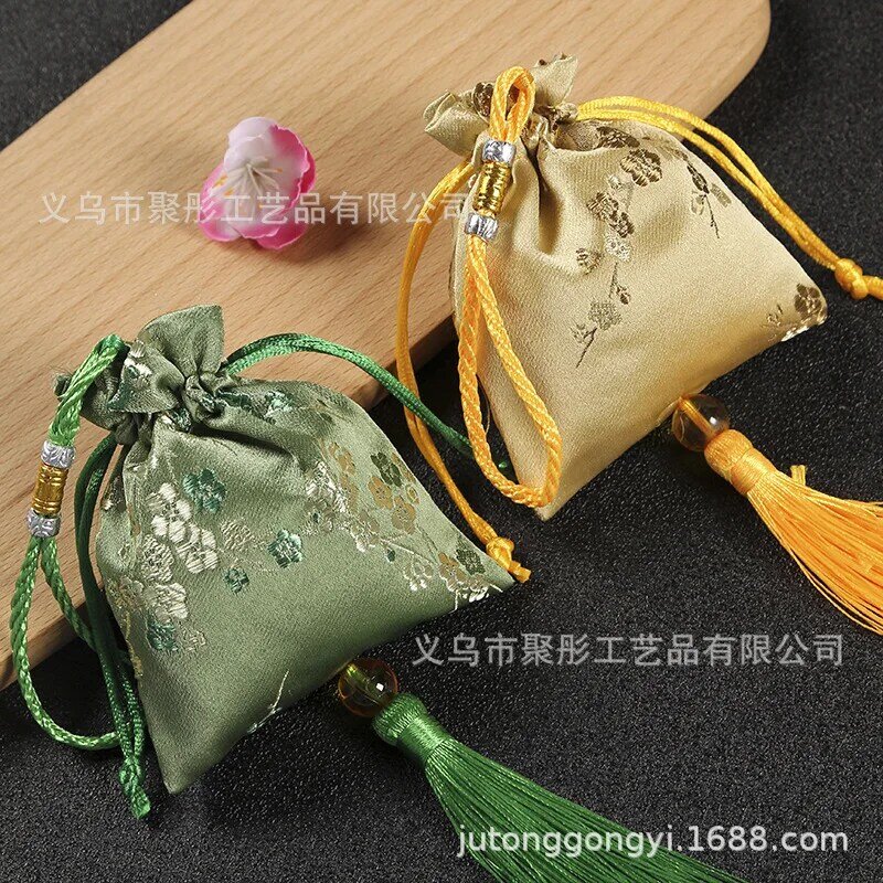 Dragon Boat Festival saco perfumado, saco vazio, lavanda saco perfumado, borla carregando, bolsa de bordado, carro pingente
