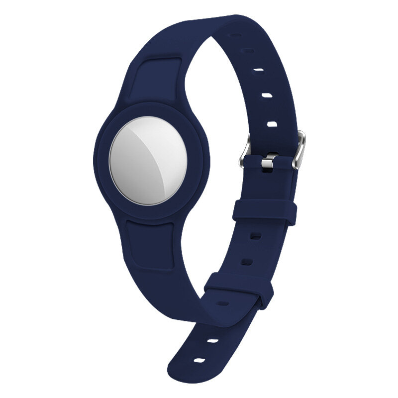 Airtag Apple Tracker es adecuado para Airtags, localizador de collar de mascotas de silicona, dispositivo antipérdida, cubierta protectora, funda Airtag