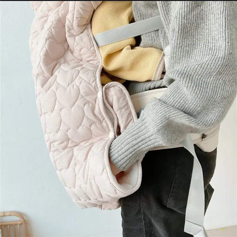 Couverture de poussette de dessin animé pour bébé, couette chaude épaissie, sac de couchage coréen, sangles mignonnes pour enfants, printemps, automne, 2024
