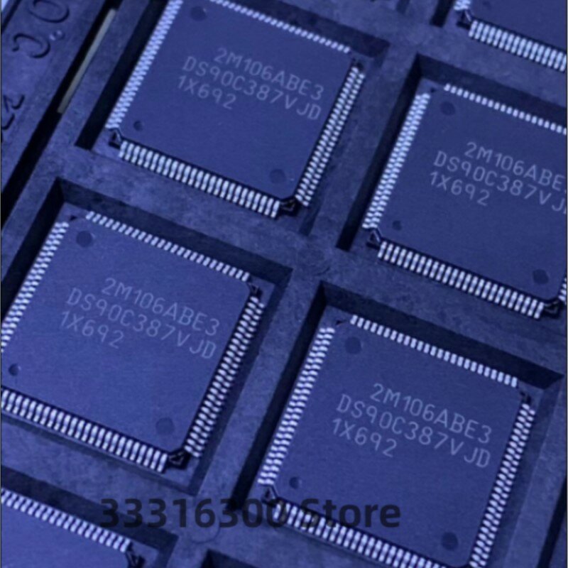 Chip controlador IC DS90C387VJD QFP100, 5 piezas, nuevo