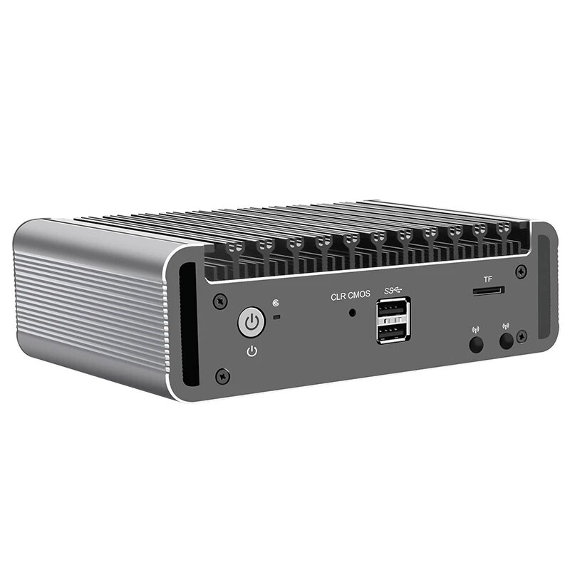 Topton-enrutador suave de 12. ª generación, Alder Lake i3, N305, N200, N100, 4x, Intel i226-V, 2024G, sin ventilador, Mini PC, Firewall, dispositivo, servidor VPN, 2,5