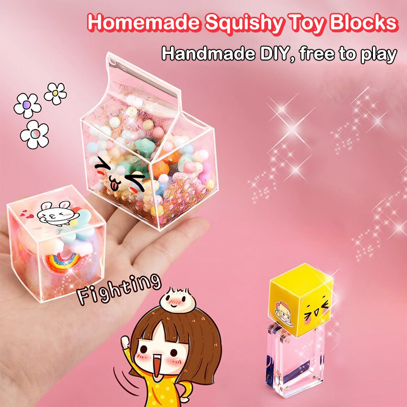 DIY Craft Pinch Toy Making Blowable Bubble Tape Non-marking Double-sided Adhesive Reusable Color High Sticky Nano Tape