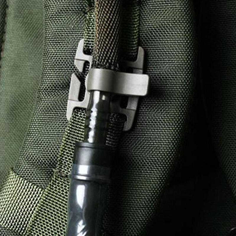 Buckle Bottle Carrier Holder Clip Backpack Water Pipe Clamp Outdoor Activities For Backpack Belt Gym Water Bottle Clip Hiking