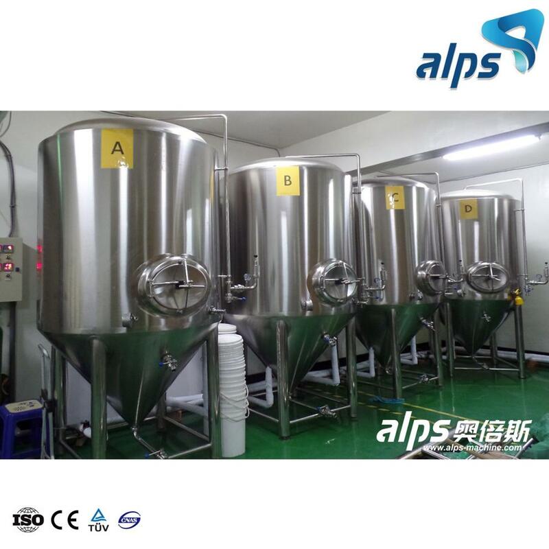 Sprzęt do warzenia piwa przemysłowe/duże wyposażenie fabryki zestaw do produkcji piwa/piwa