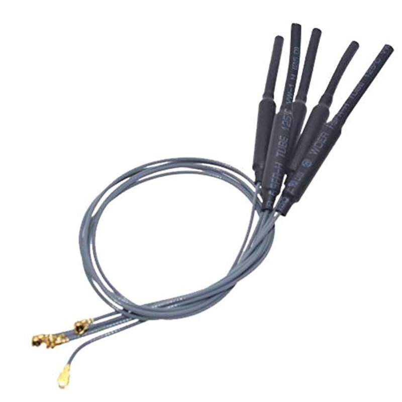 HLK-RM04 ESP-07 와이파이 모듈용 1.13 케이블, 2.4GHz 와이파이 안테나, IPEX 커넥터, 3dbi 이득 황동 소재, 23cm 길이