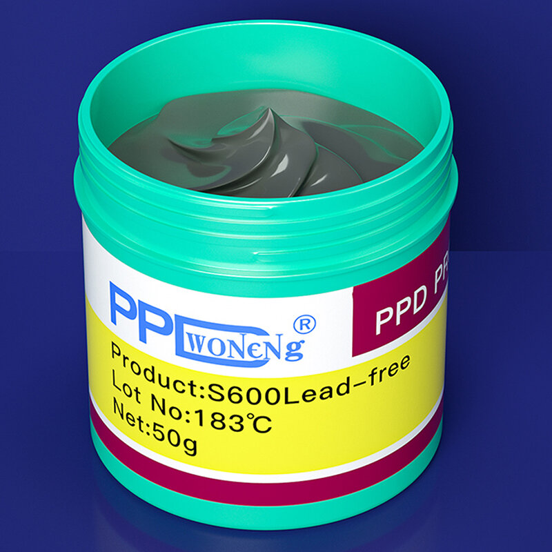 PPD Lead-free Solder Paste Low Medium High Temperature Melting Point 138°C 158 183 217°C Welding Flux For BGA CPU Rework Station