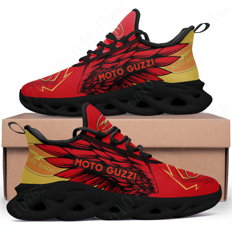 Moto Guzzi Big Size Men's Sneakers Sports Shoes For Men Lightweight Comfortable Male Sneakers Casual Walking Shoes Unisex Tennis