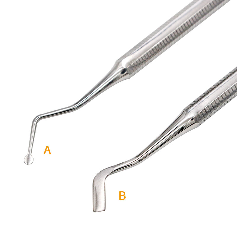 1pc Dental Gingival retrazione Cord Picker Atraumatic Cord Placement divaricatore Splitter materiale dentista
