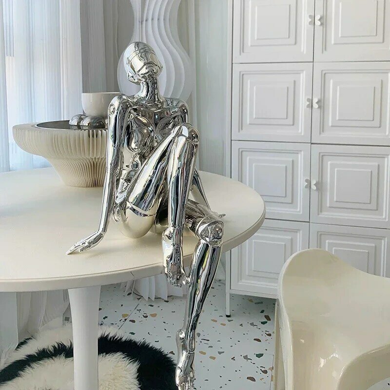 Sculpture de Déesse Mécanique pour Décoration de Chambre, Statue de Meuble TV, Bureau, Artisanat, Cadeaux