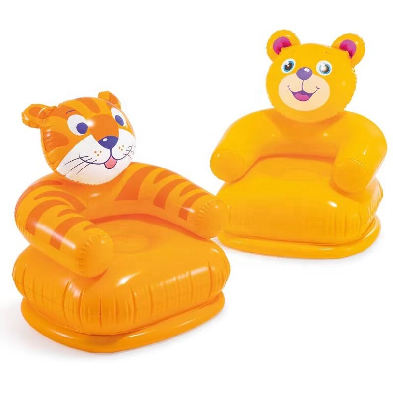 Intex 68556 divano gonfiabile in plastica per bambini con assortimento di animali felici