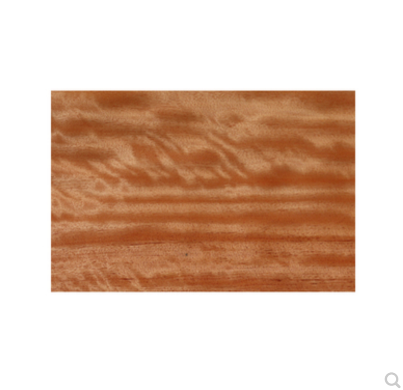Length:2.4meters Width:170mm Thick:0.25mm Natural Color Warm Orange Persian Shadow Wood Skin  Wood Veneer Sheets