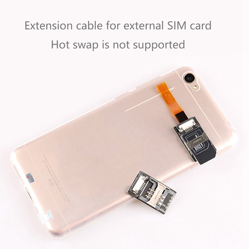 EpiCard Extender pour téléphone portable Android, mini porte-carte, adaptateur de remplacement de carte rapide externe