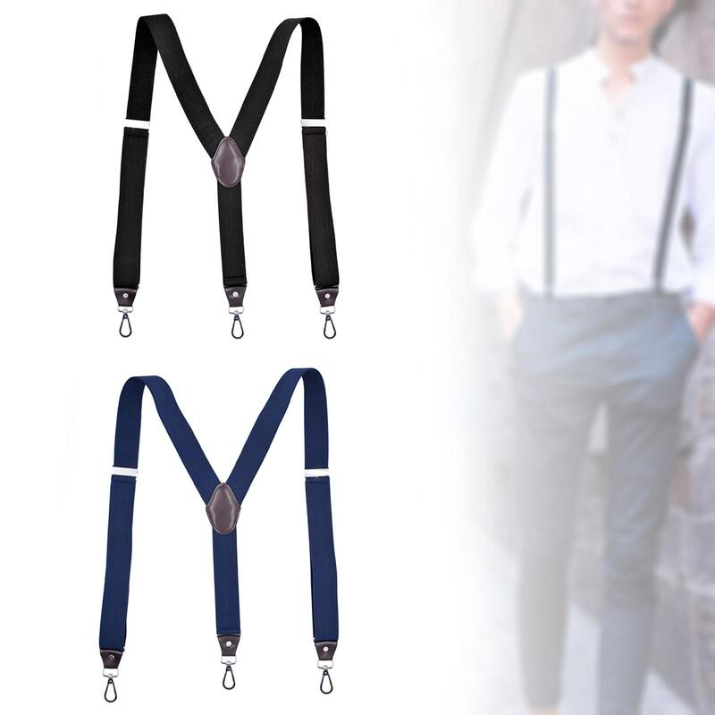 Men's Suspenders Adjustable Belt for Pants Trouser Adult Accessories