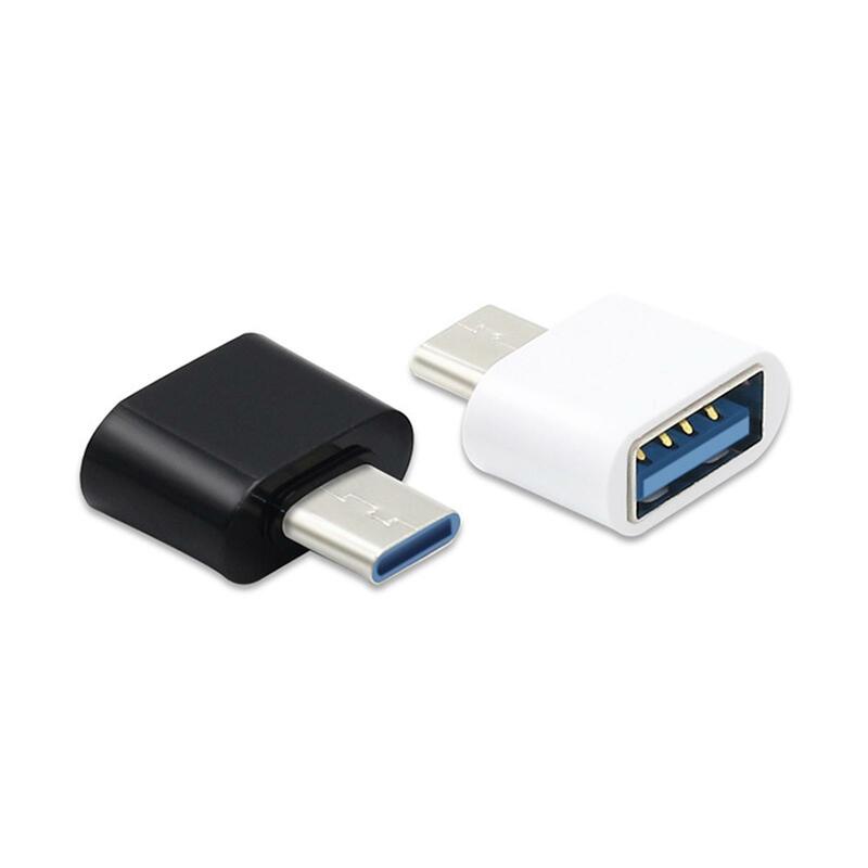 USB para Tipo C OTG Adaptador, USB USB-C Masculino para Micro USB Tipo-C Conversor Feminino para Macbook S20, I3V9, Novo