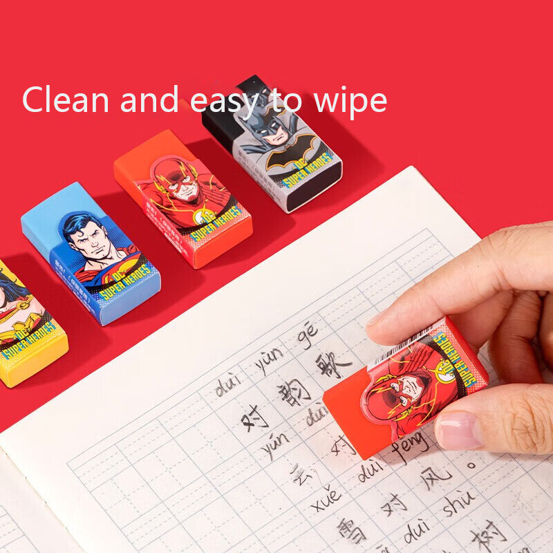 10 Pieces Cute Kawaii Creative cartoon Eraser Rubber Stationery School Supply Novelty Lovely Eraser