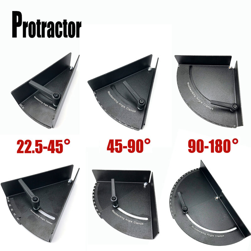 Vary Angle Clamping Fixture Woodworking Protractor