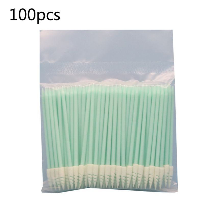 100Pcs Small Pointed Tips Sponge Cleaning Swab Lint Dust Free Sponge