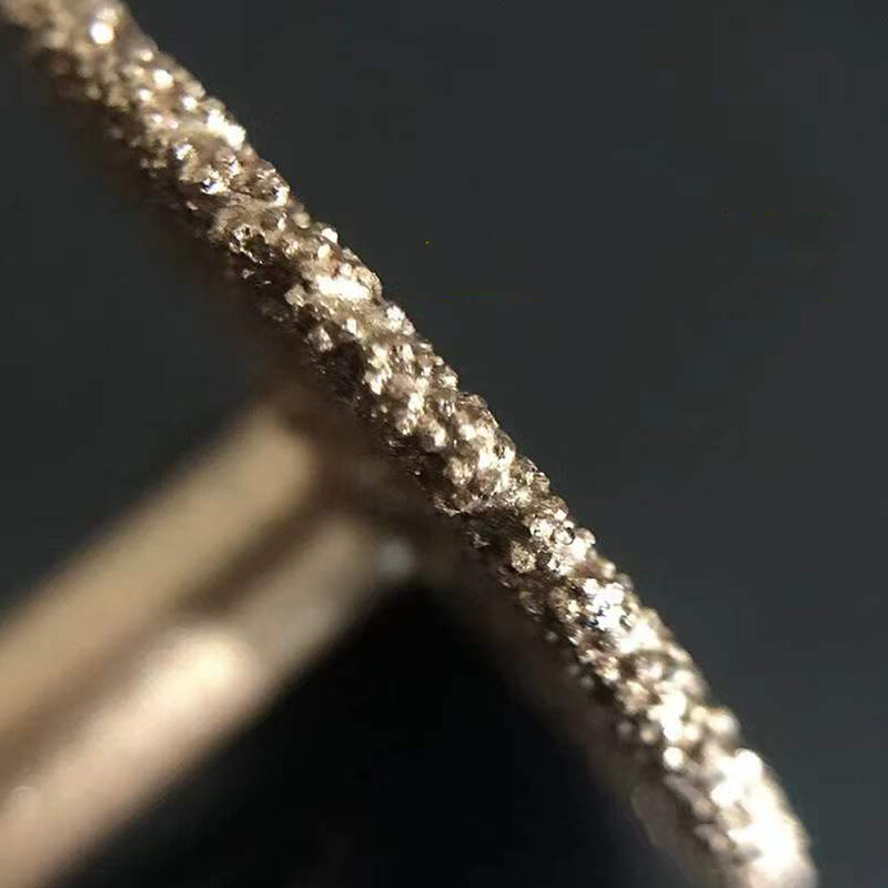 Tipo t cabeça de moagem de diamante de brasagem 6mm lâminas de corte de diamante pedra metal rebolo 16 20 30mm 40mm 50mm
