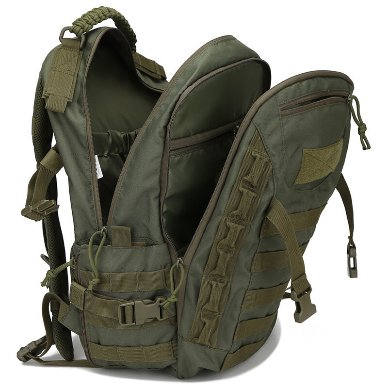 남자 전략 배낭 야외 방수 캠핑 사냥 트레킹 스포츠 가방, 소프트백 대용량, 계획형 배낭
