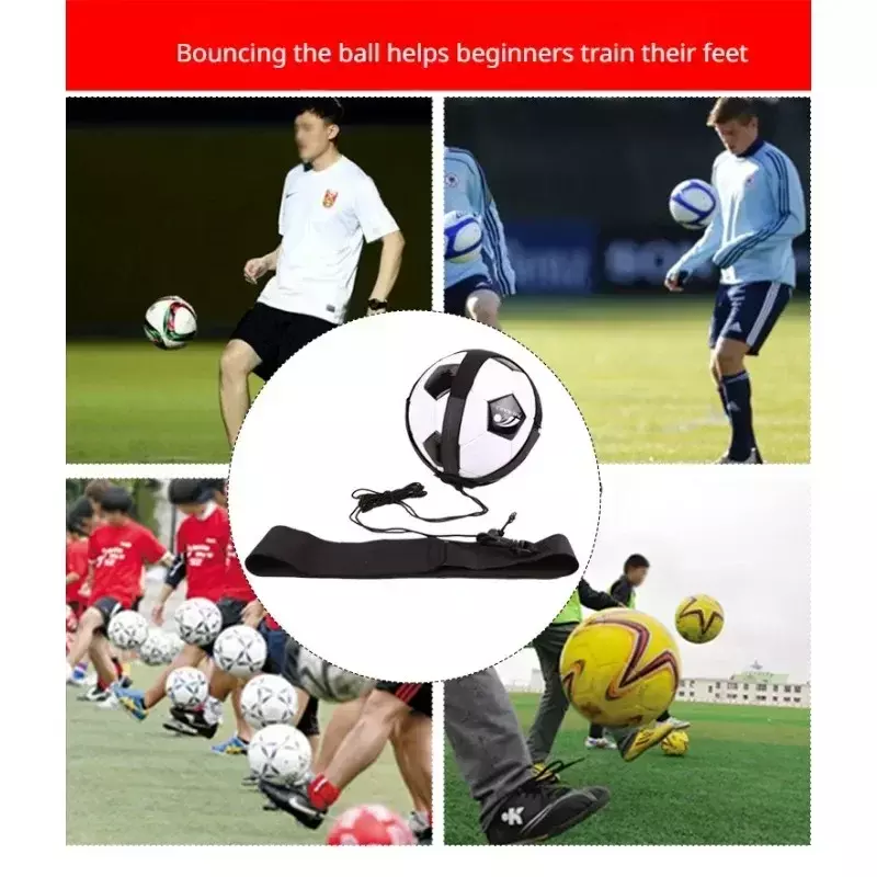 Drabinka koordynacyjna piłki nożnej z piłka do piłki nożnej workiem żonglować pomocnicze krążące pas treningowy do grania w piłkę nożną stożki przeszkody